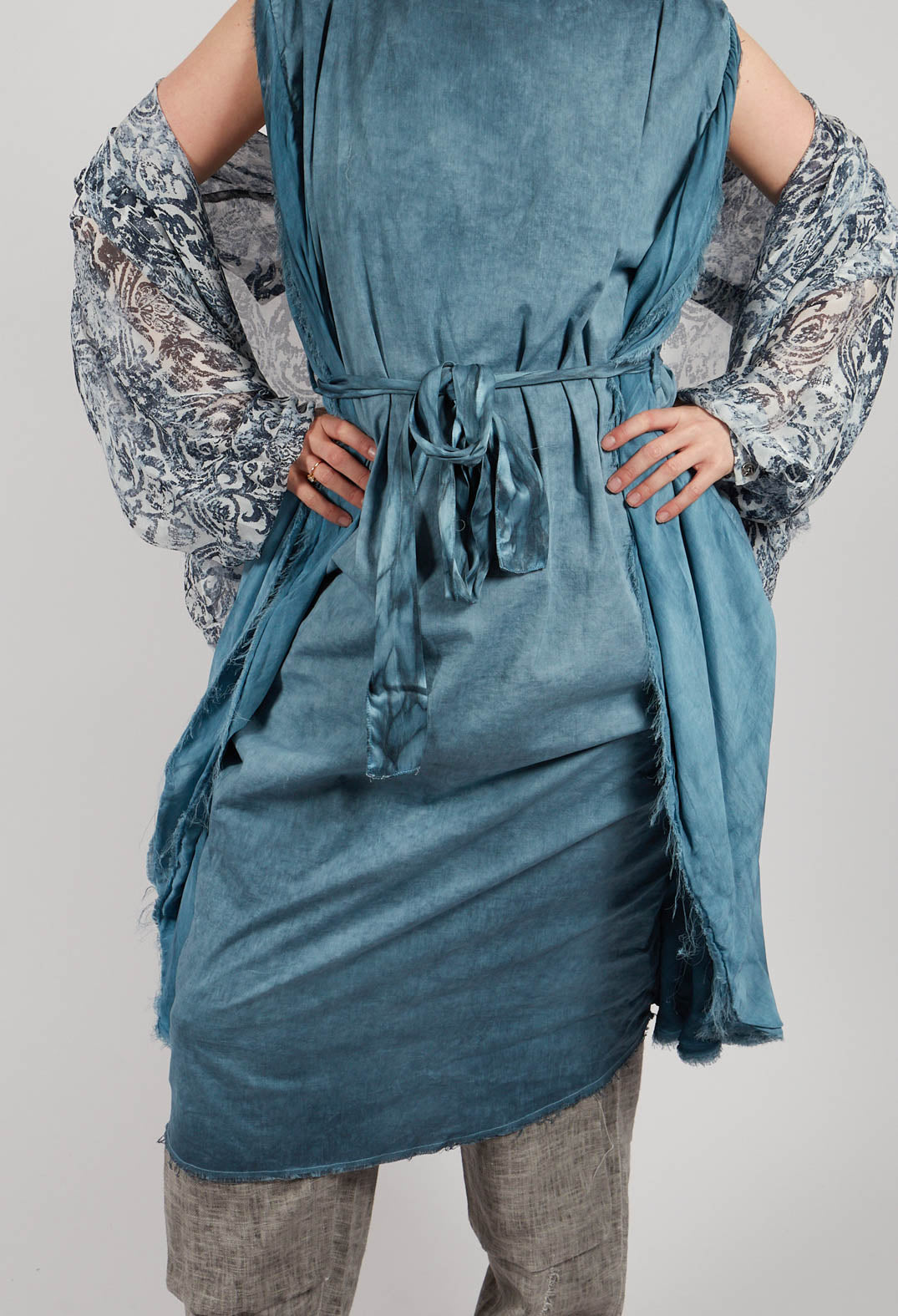 Maxi Dress in Blue Matisse