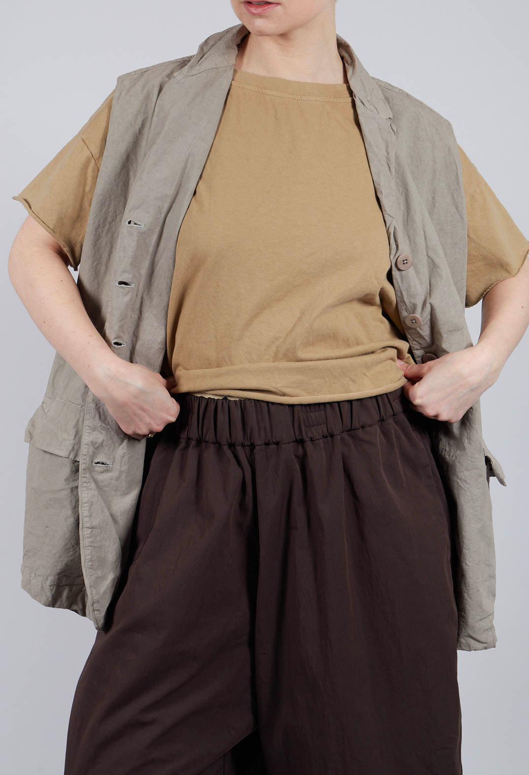 Wide Trousers WG in Brown