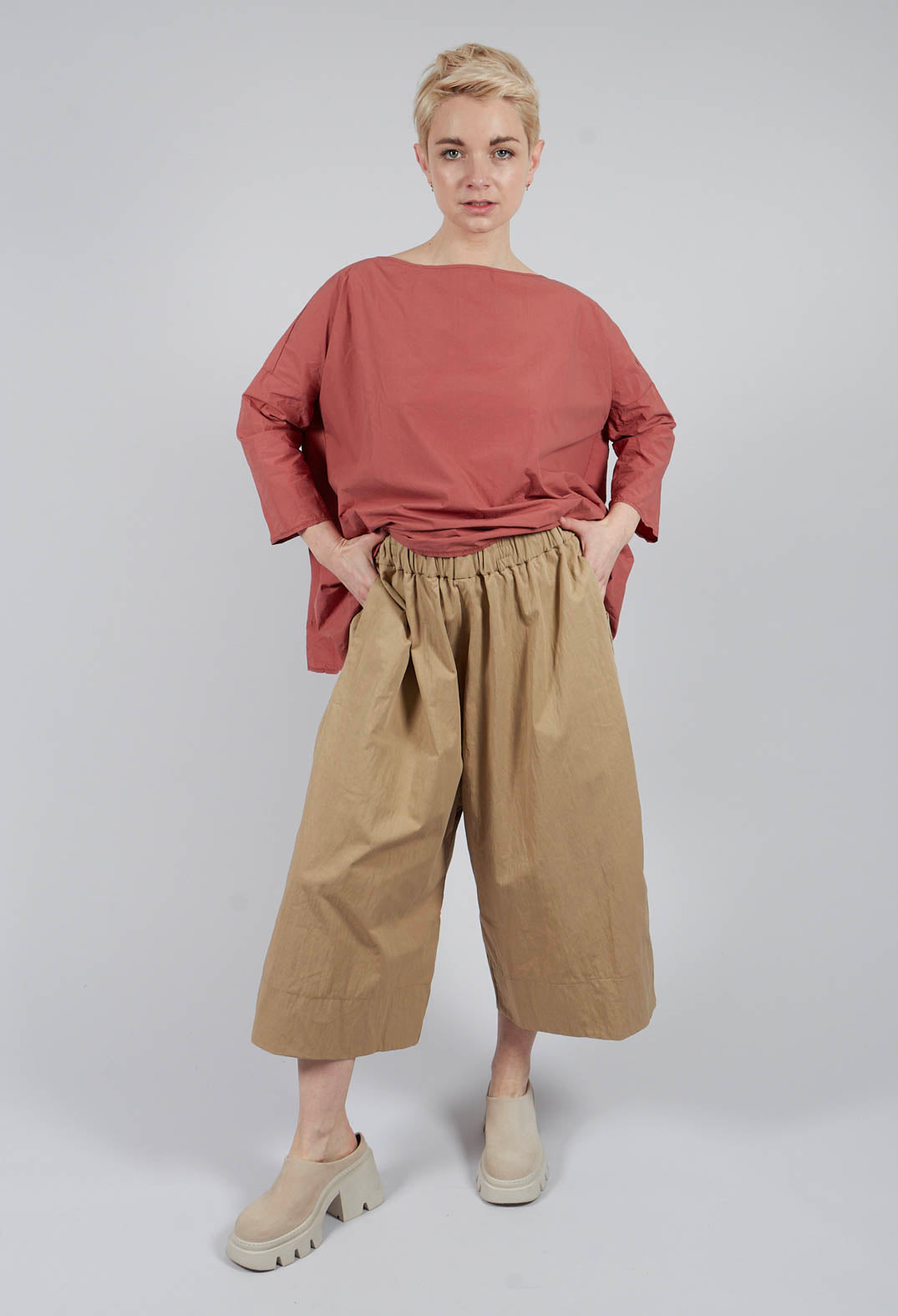 Wide Trousers WG in Gold