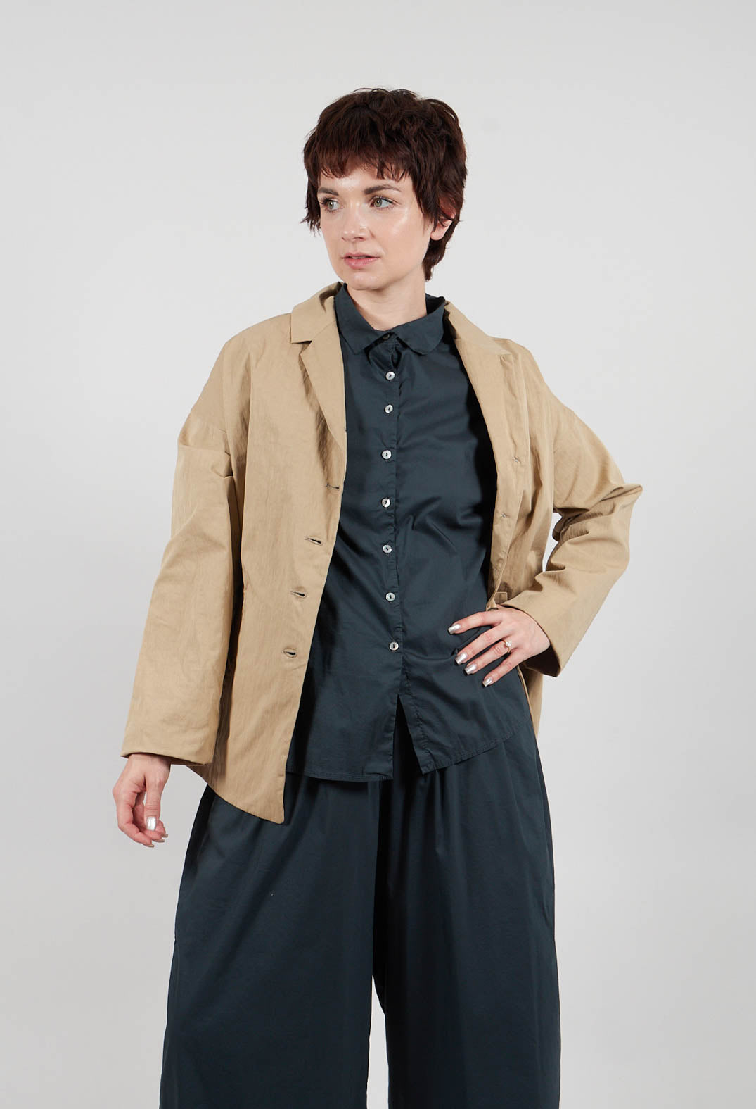 Loose Blazer WG in Gold