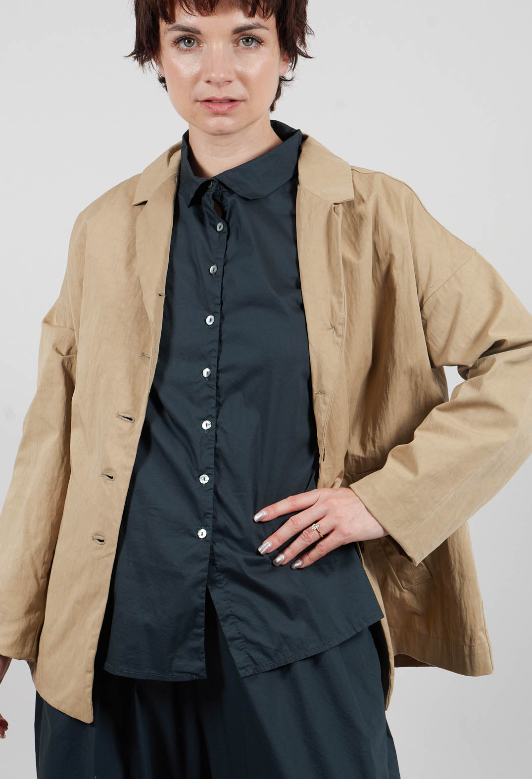 Loose Blazer WG in Gold
