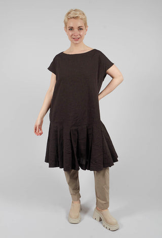 Low Waisted Dress CR in Brown