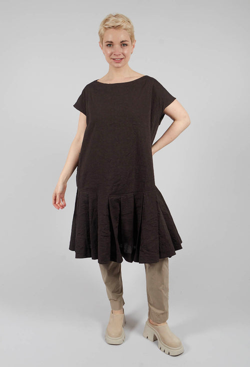 Low Waisted Dress CR in Brown