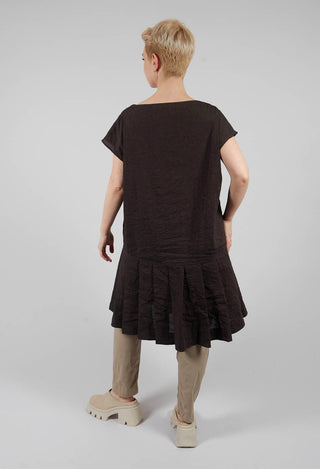 Low Waisted Dress CR in Brown
