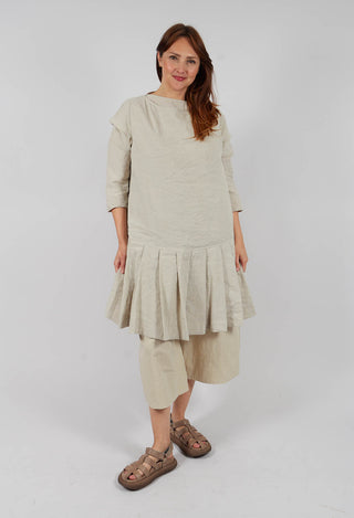 Low Waisted Dress CR in Stone