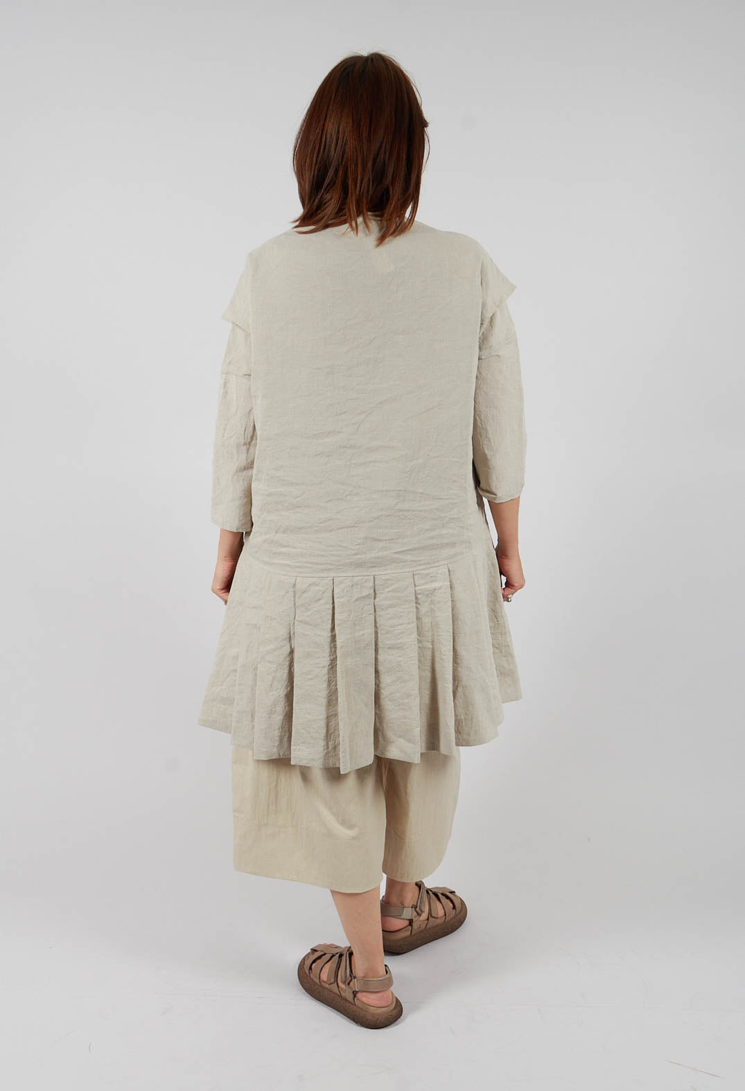 Low Waisted Dress CR in Stone