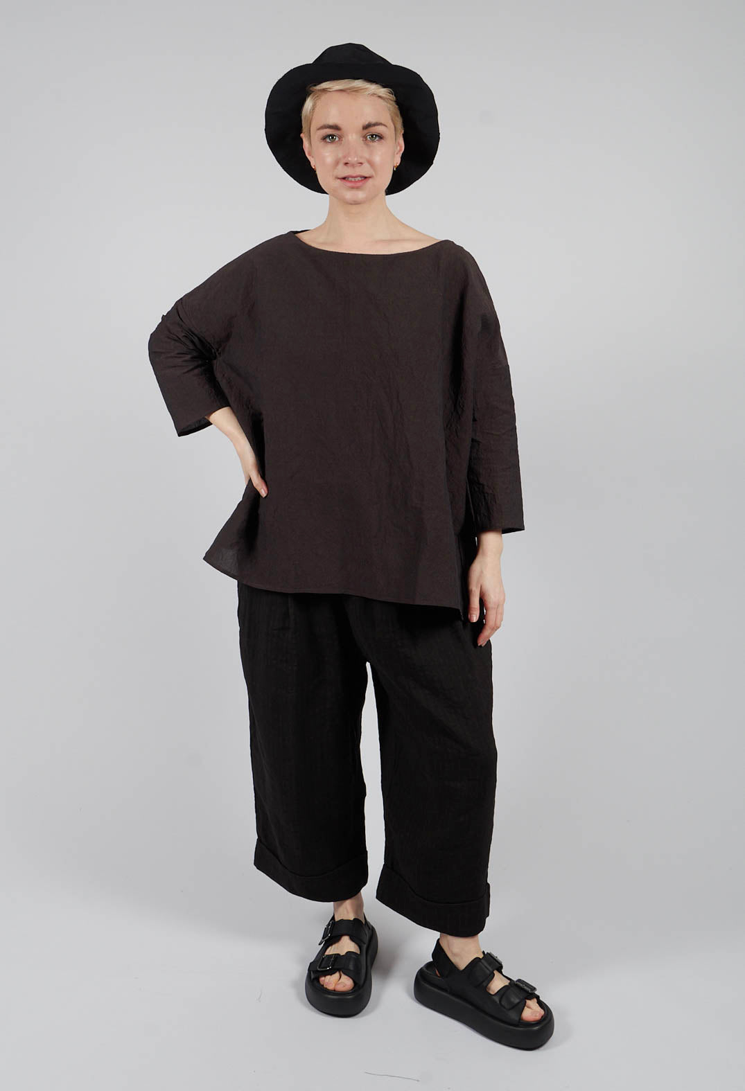 Short Tunic CR in Black