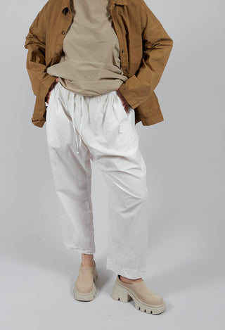 Braghe TC Trousers in Milk