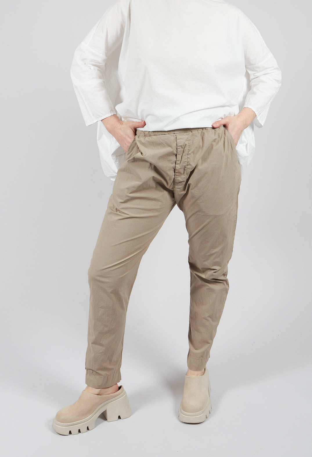Slim Trousers TS in Stone