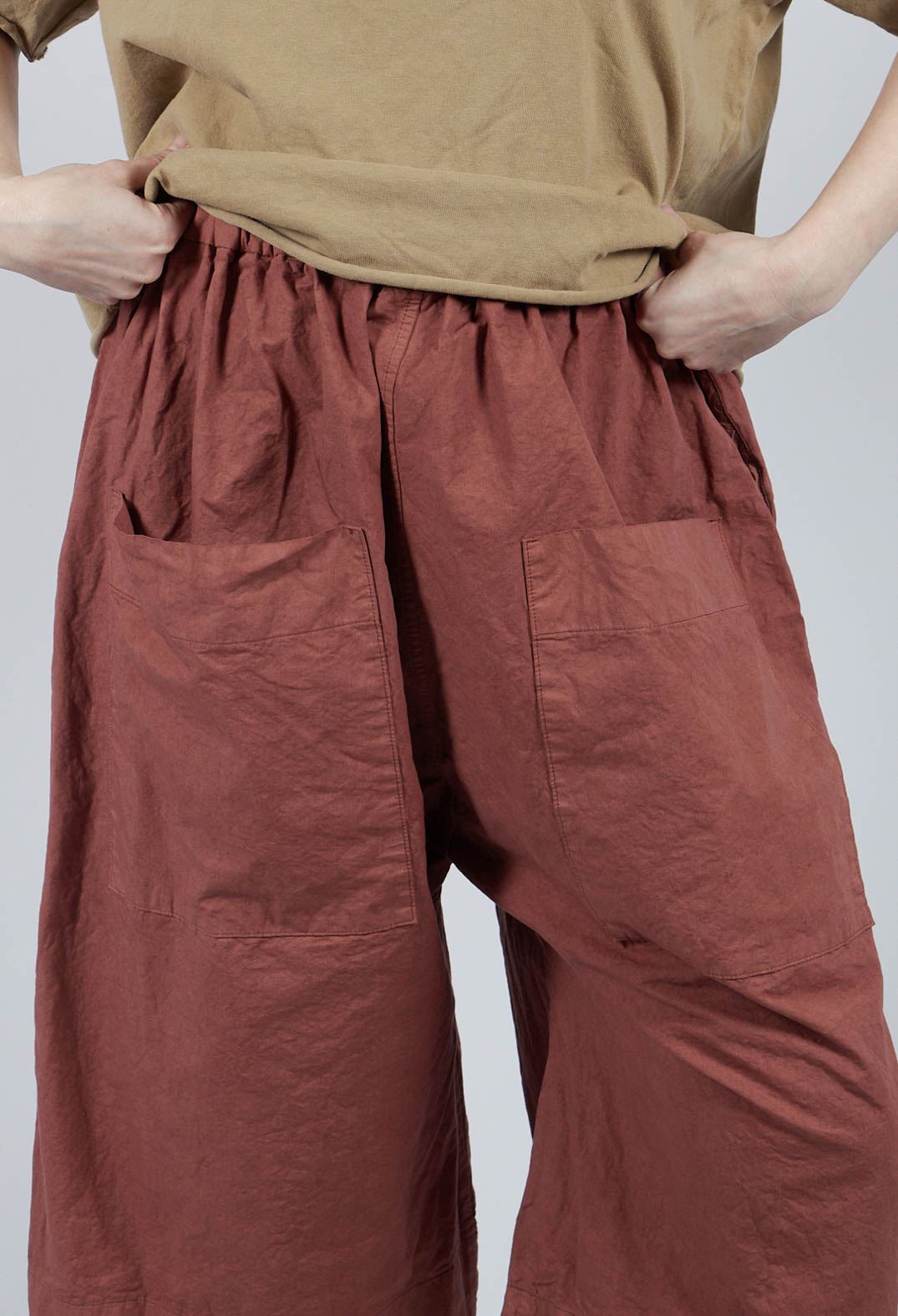 Wide Trousers CC in Coral