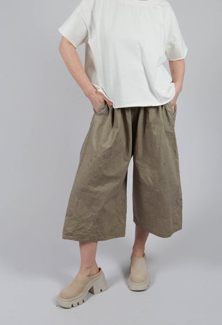 Wide Trousers CC in Stone