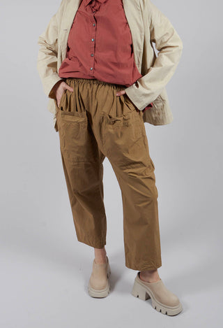 Braghe Tasche Trousers TS in Gold