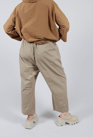 Braghe Tasche Trousers TS in Stone