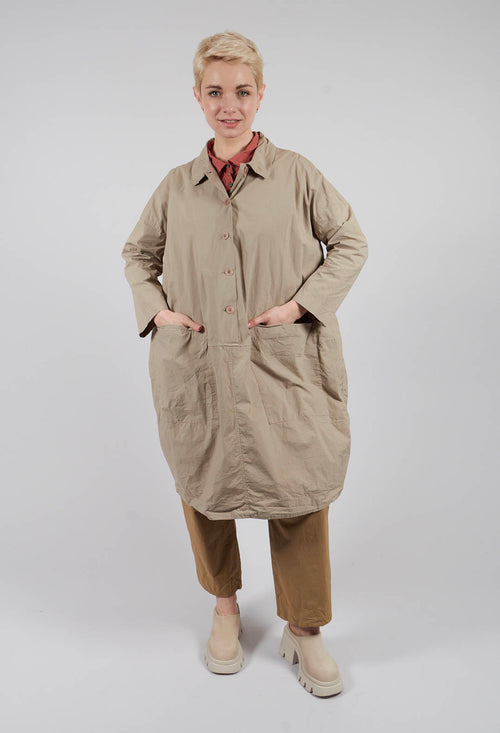 Collar Dress Tasche TS in Stone