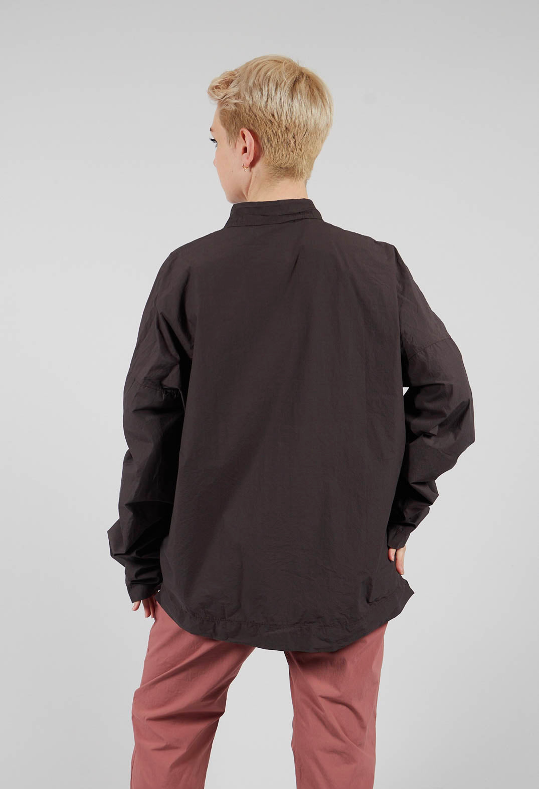 Unisex Collar Shirt TC in Brown