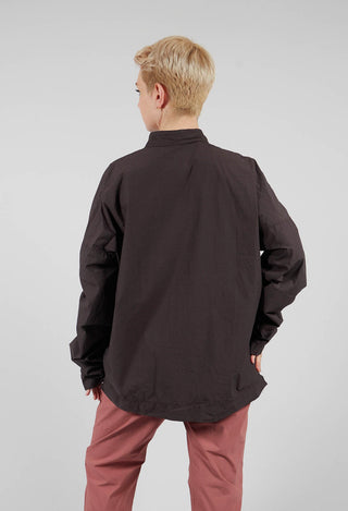 Unisex Collar Shirt TC in Brown