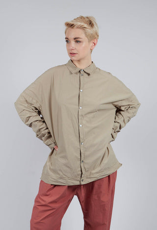 Unisex Collar Shirt TC in Stone