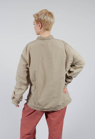 Unisex Collar Shirt TC in Stone