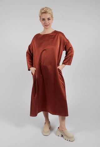 Simple T-Dress SC in Coral