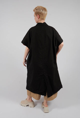 Sleeveless Coat CC in Brown