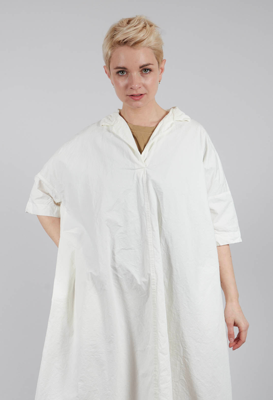 Vareuse Dress CC in Milk