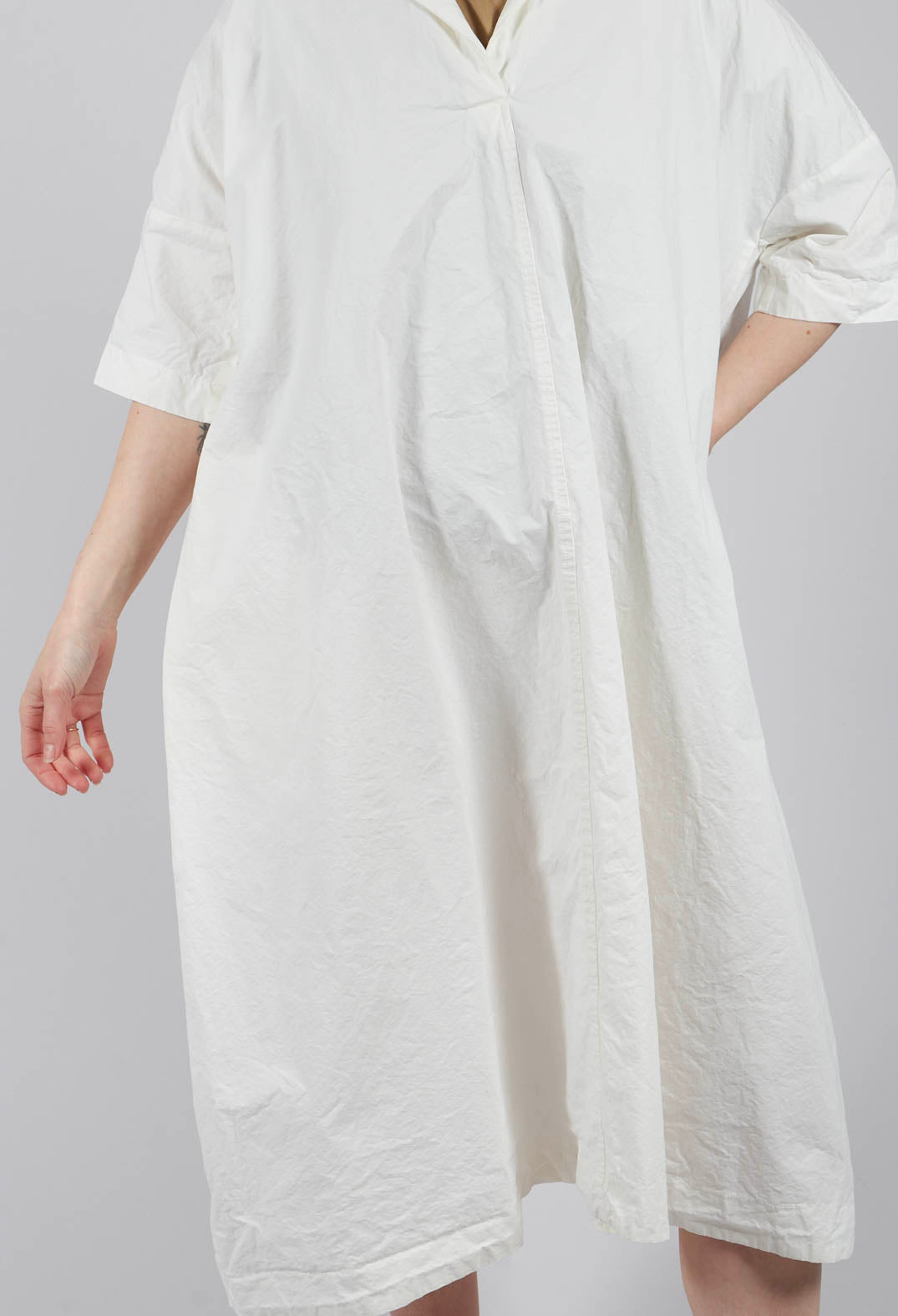 Vareuse Dress CC in Milk