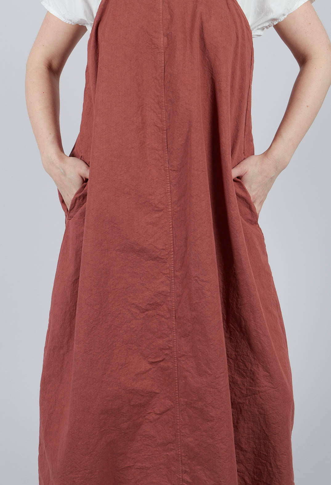 Salopette Pinafore CC in Coral