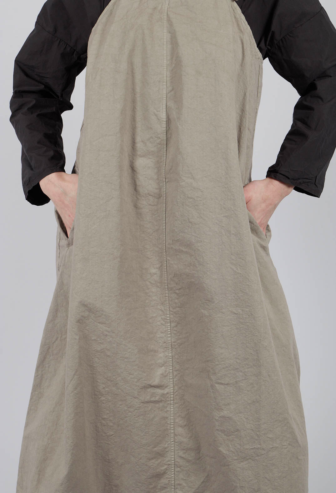 Salopette Pinafore CC in Stone