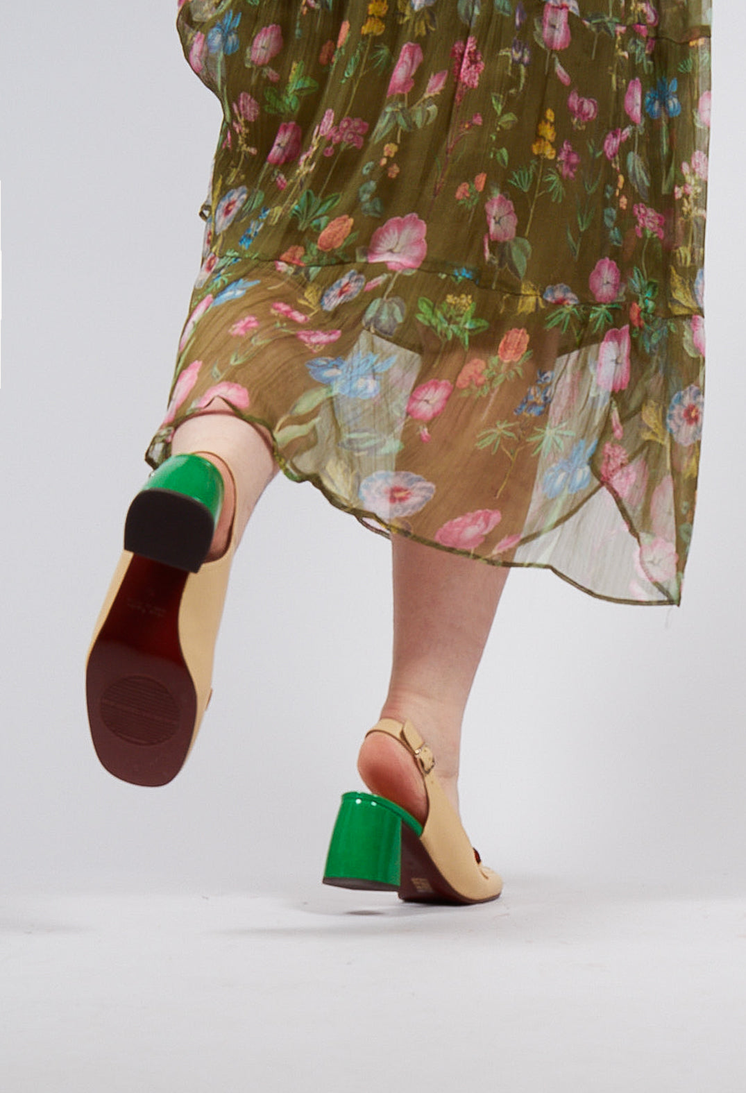 Sopel Heels in Cream