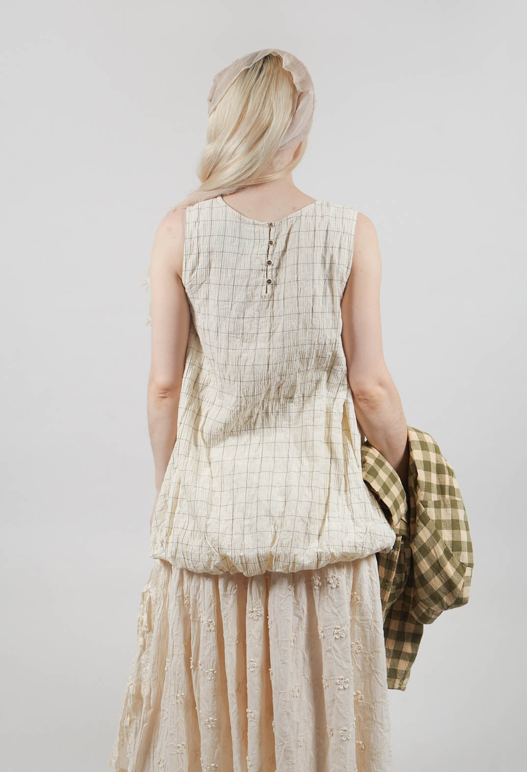 Achille Tunic in Carreaux