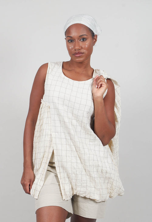 Achille Tunic in Carreaux