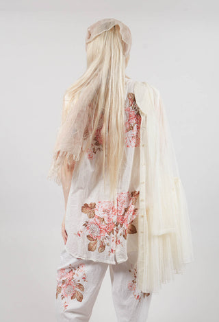 Gabin Tunic in Cotton Fleurs