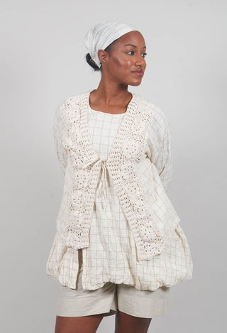 Chantal Top in Carreaux