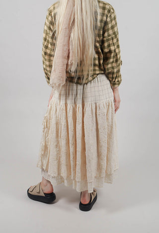Bruna Skirt in Carreaux