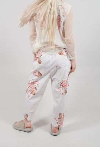 Gaston Pants in Popeline Fleurs