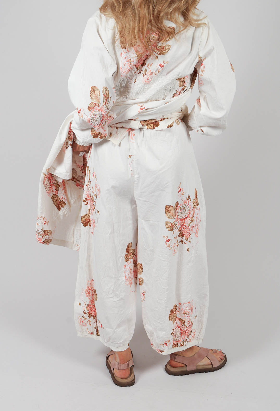 Gus Pants in Popeline Fleurs