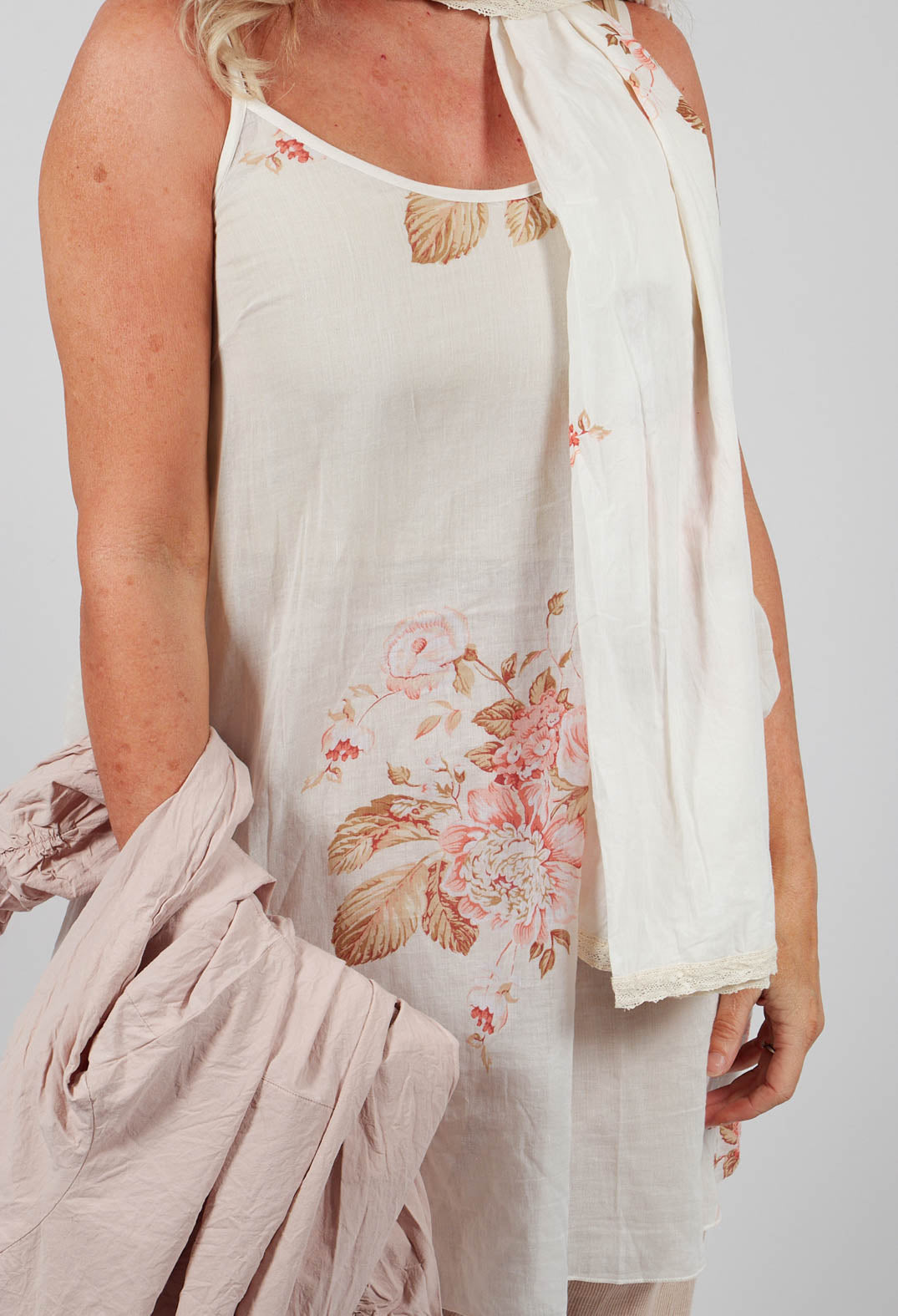 Lea Tunic Cotton Fleurs