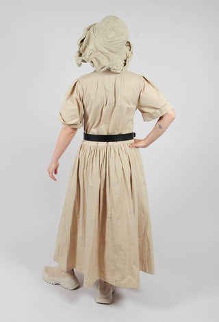 Shirt Dress in Beige