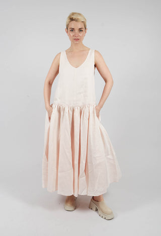 Sleeveless Maxi Dress in Salmon