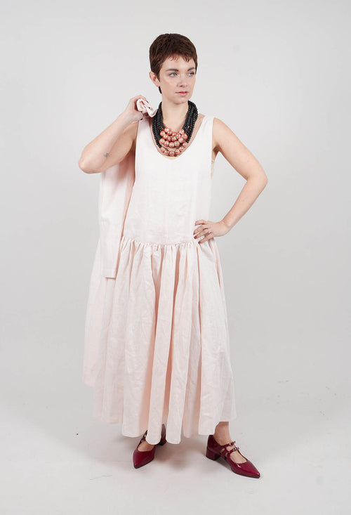 Sleeveless Maxi Dress in Salmon