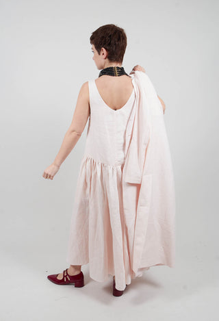 Sleeveless Maxi Dress in Salmon