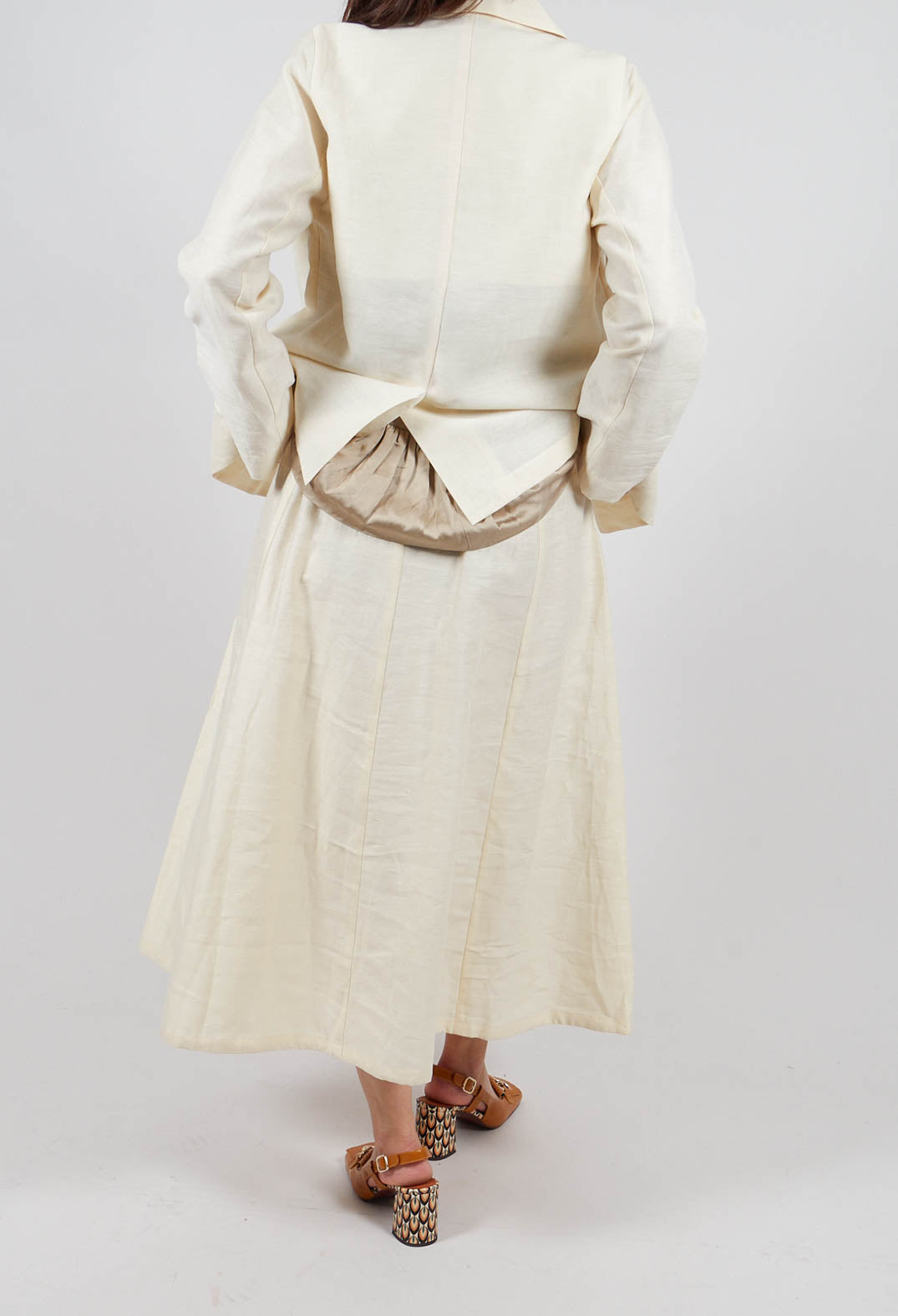 Maxi Skirt in Ecru