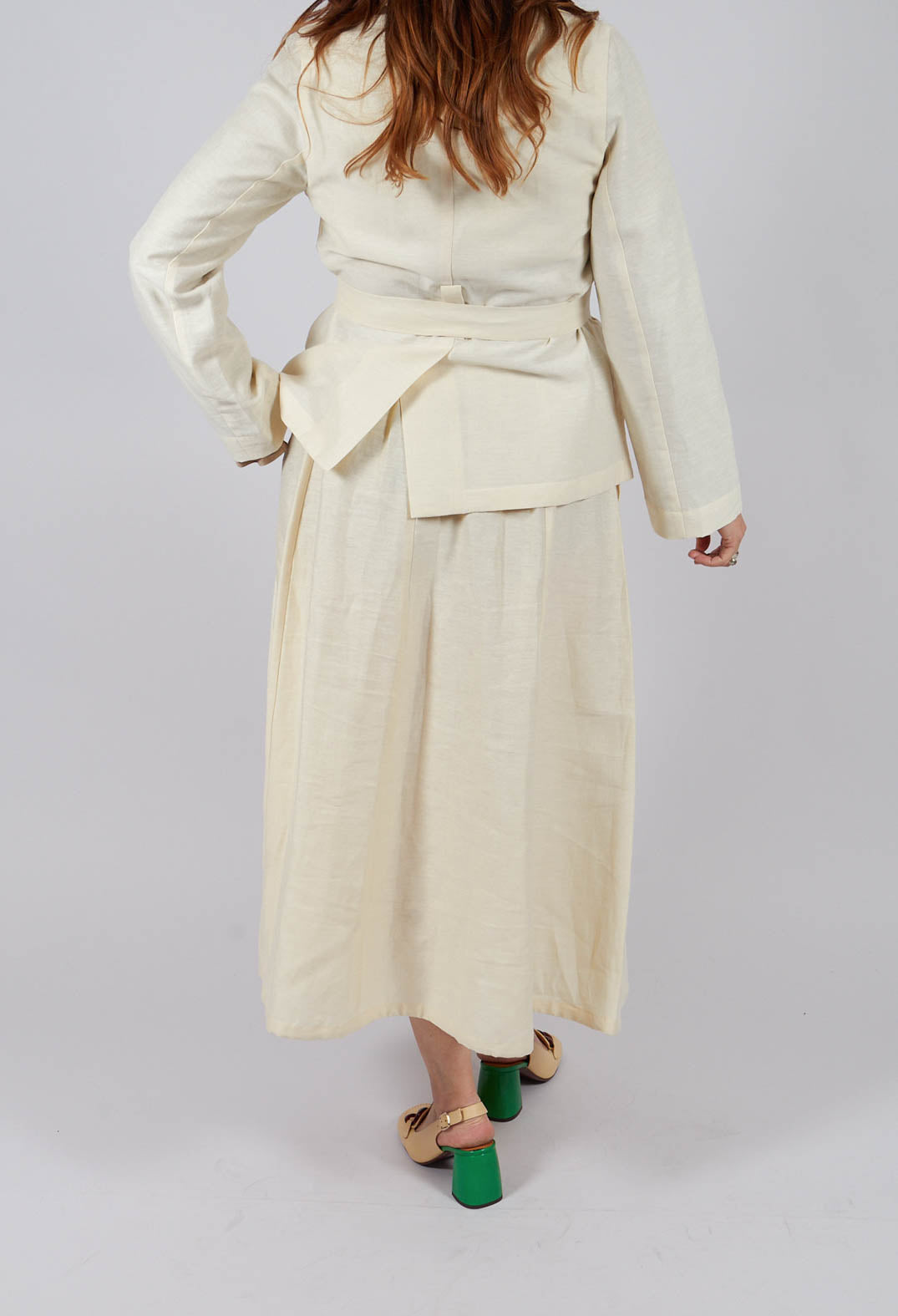 Maxi Skirt in Ecru