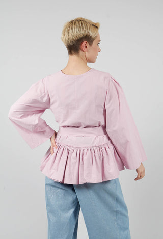 Peplum Top in Pink