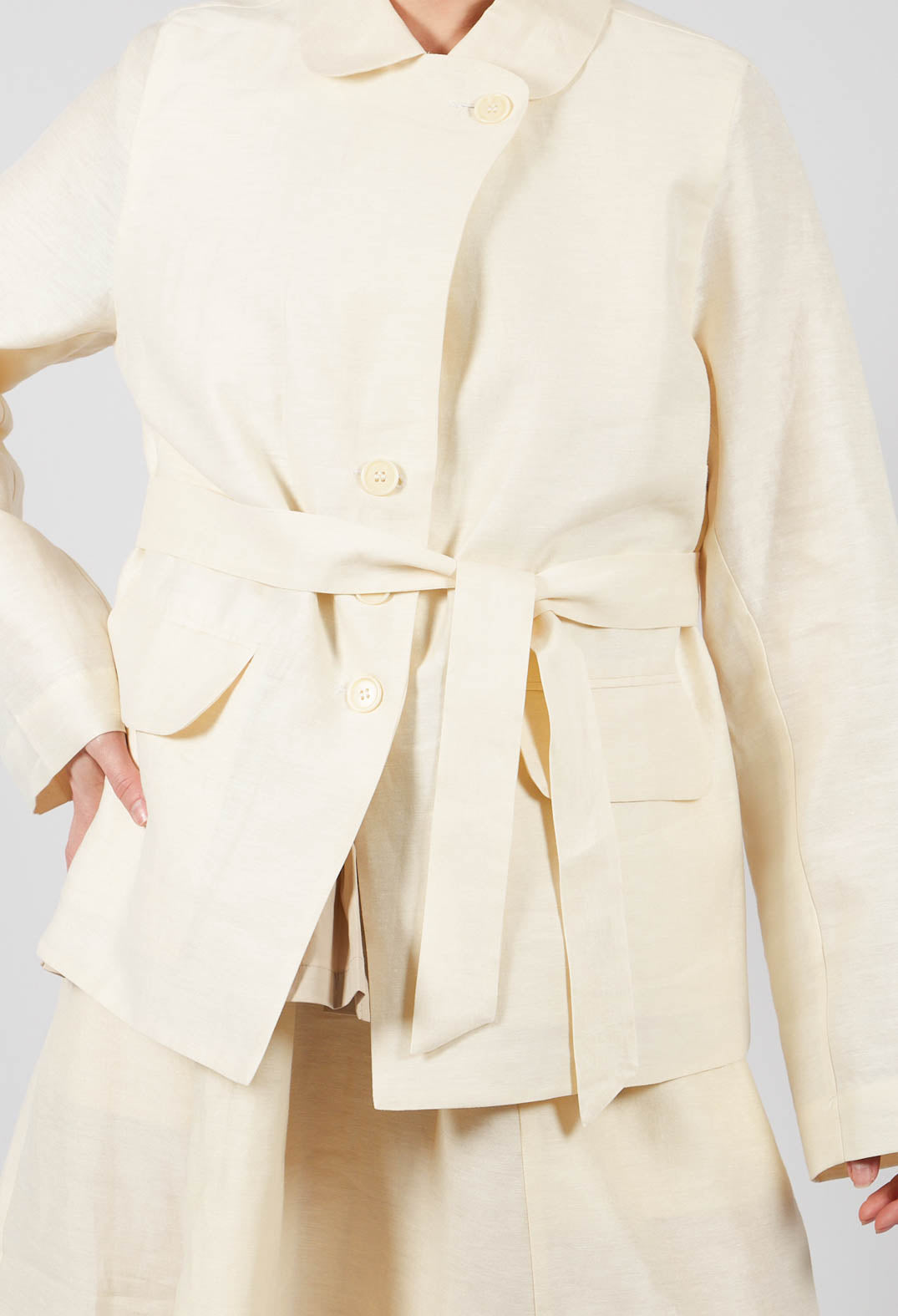Blazer in Ecru