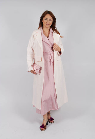 Maxi Coat in Salmon