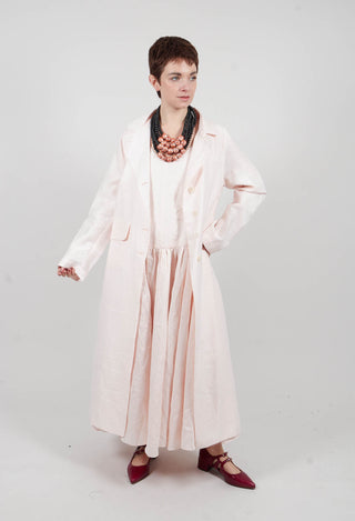 Maxi Coat in Salmon