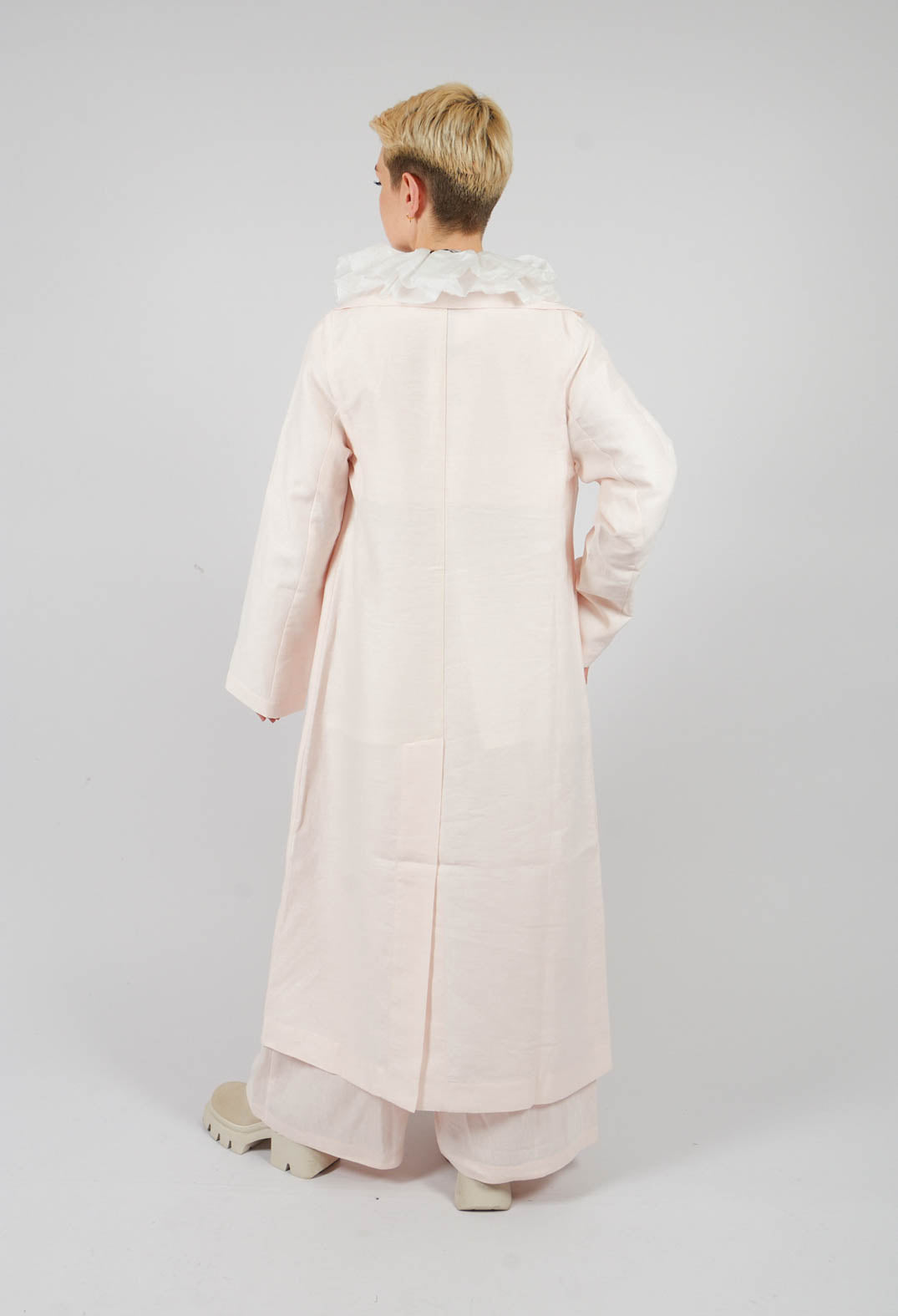 Maxi Coat in Salmon