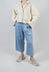 Wide Leg Jean in Jean Gold