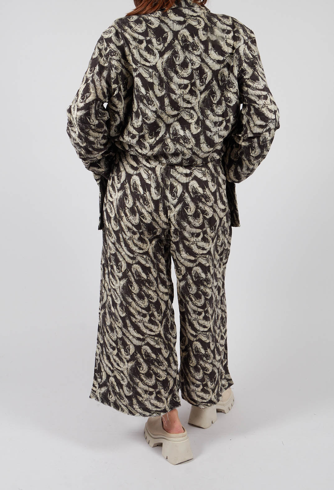 Ayuda Trouser in Light Prawns
